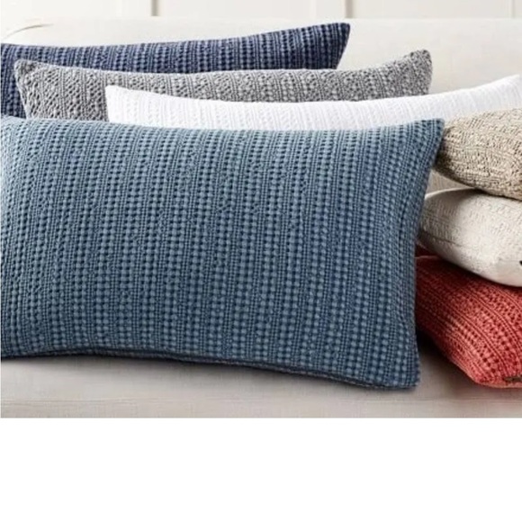 Pottery Barn Other Pottery Barn Pillow Cover 8 Navy